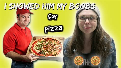 pizza nude delivery|I'm picking up a delivery guy's pizza completely naked.